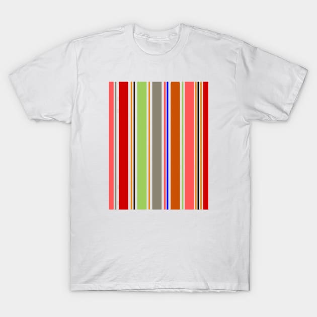 Colorful Stripes T-Shirt by In Beauty We Trust